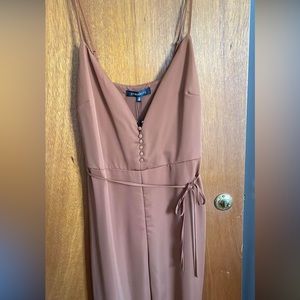 Dynamite caramel romper